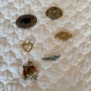 Vintage Brooch and Pin Collection